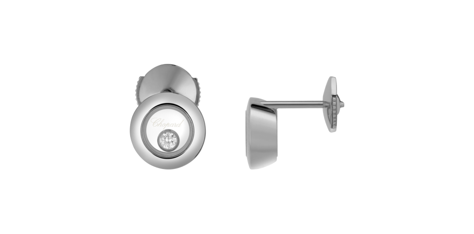 Chopard Icons Round Stud Earrings Chopard Icons Round Stud Earrings