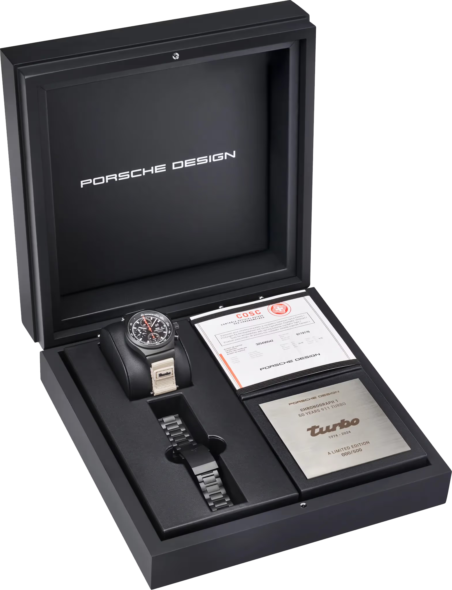Porsche Design Chronograph 1 - 50 Years 911 Turbo Edition 40mm Porsche Design Chronograph 1 - 50 Years 911 Turbo Edition 40mm