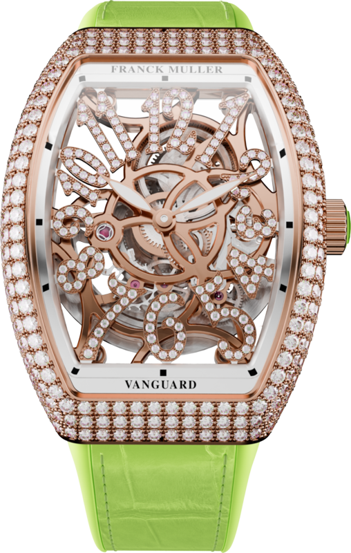 Franck Muller Vanguard Slim Skeleton 46.3 x 35mm Franck Muller Vanguard Slim Skeleton 46.3 x 35mm