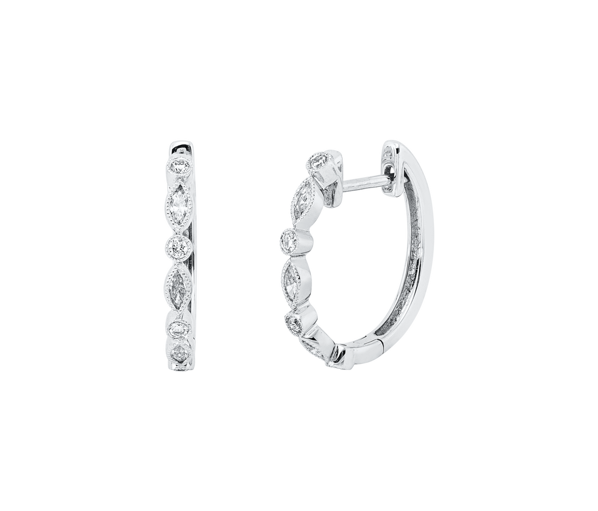 Brogle Classic Diamantcreolen