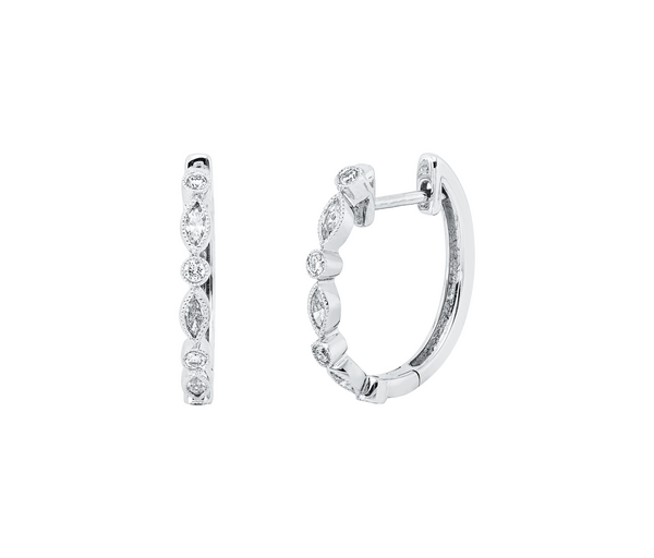 Brogle Classic Diamantcreolen
