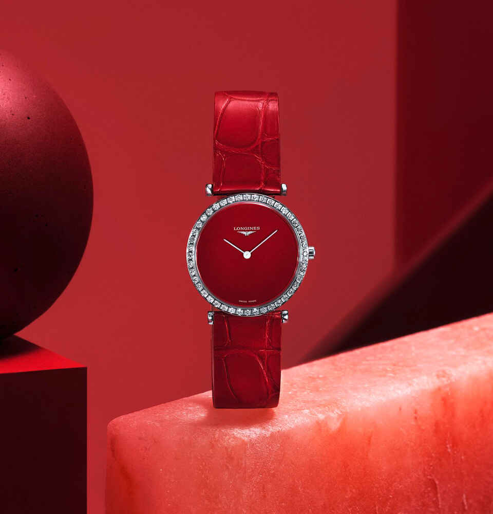 ct longines grande classique rot damen