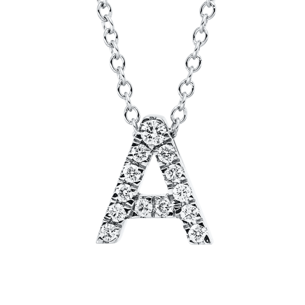 Brogle Classic Kette mit Diamantbuchstaben A Brogle Classic Kette mit Diamantbuchstaben A