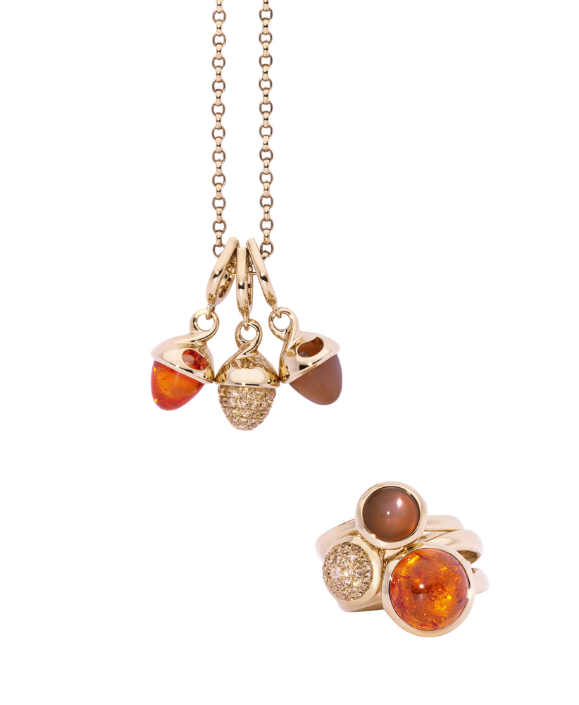 Tamara Comolli Mikado Flamenco Mandarin Garnet Pendant