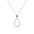 Chopard L'Heure du Diamant Marquise Necklace with Pendant