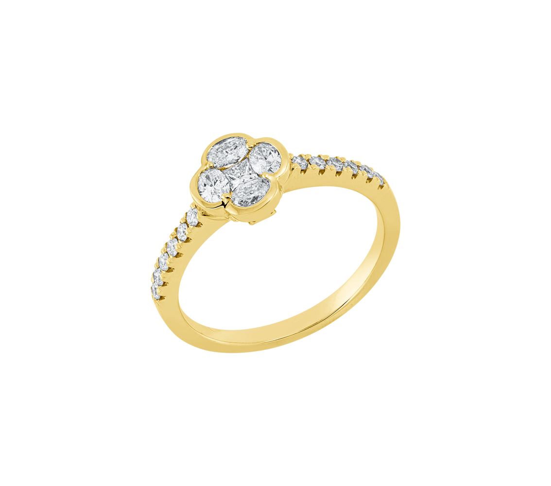 750 Yellow gold