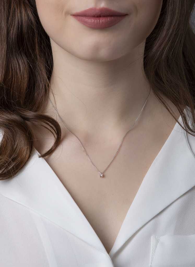 Brogle solitaire necklace Julia up to 0.25 carat Brogle solitaire necklace Julia up to 0.25 carat