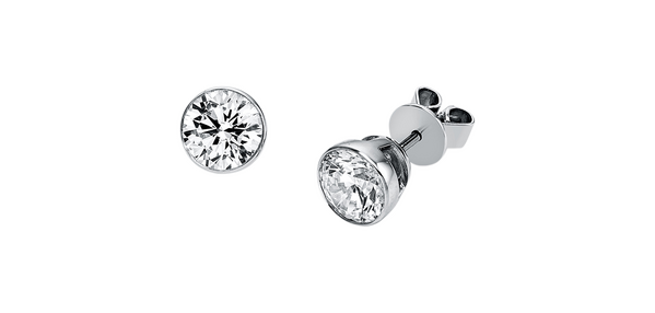 Brogle solitaire ear studs Sophie from 1.4 carat Brogle solitaire ear studs Sophie from 1.4 carat