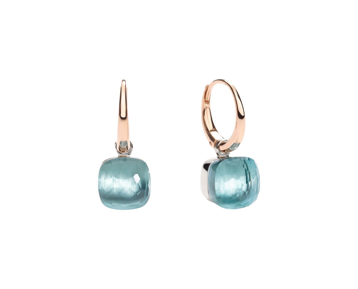 Pomellato Nudo Blautopas Ohrhänger Pomellato Nudo Blautopas Ohrhänger