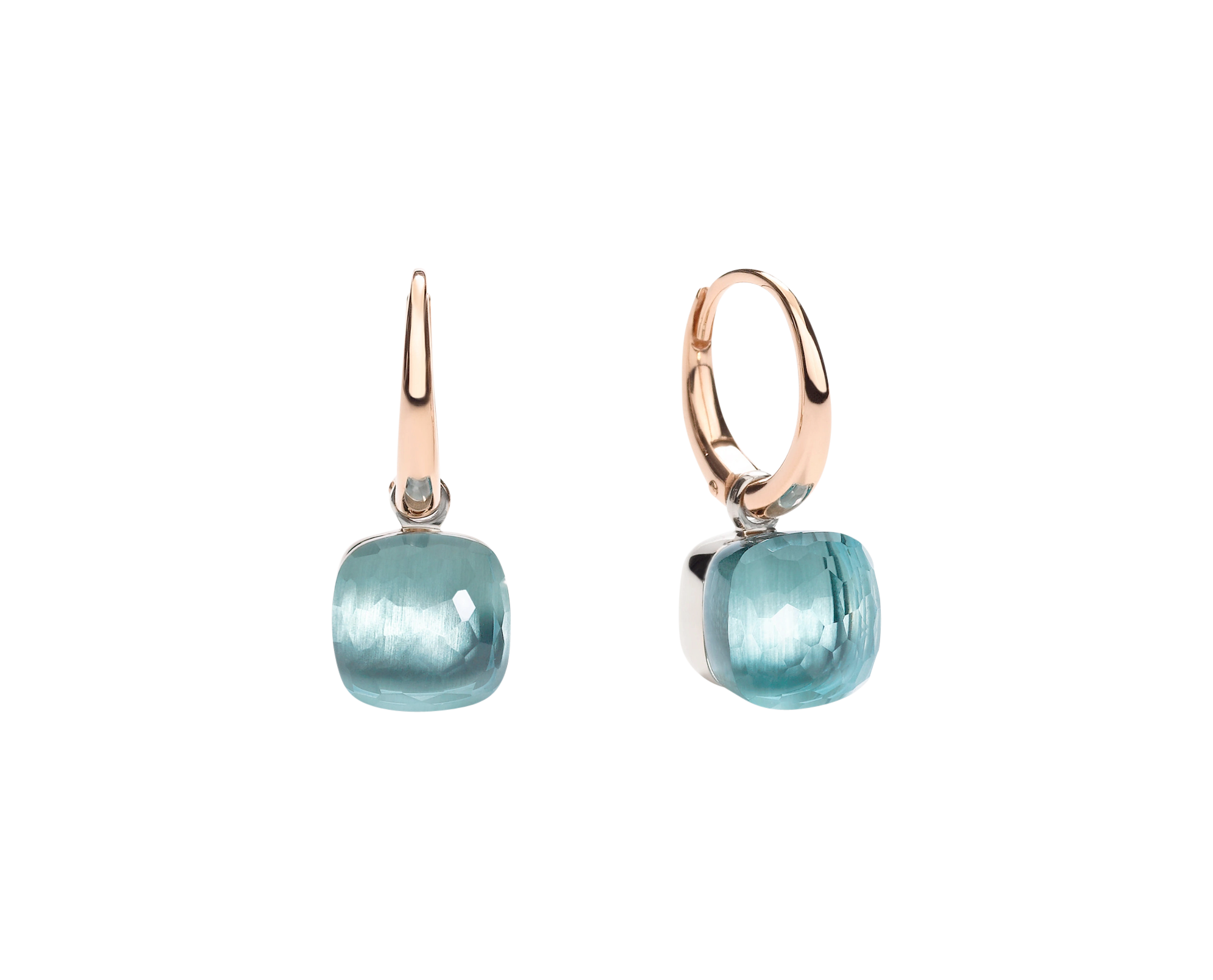 Pomellato Nudo blue topaz earrings Pomellato Nudo blue topaz earrings