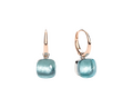 Pomellato Nudo blue topaz earrings Pomellato Nudo blue topaz earrings