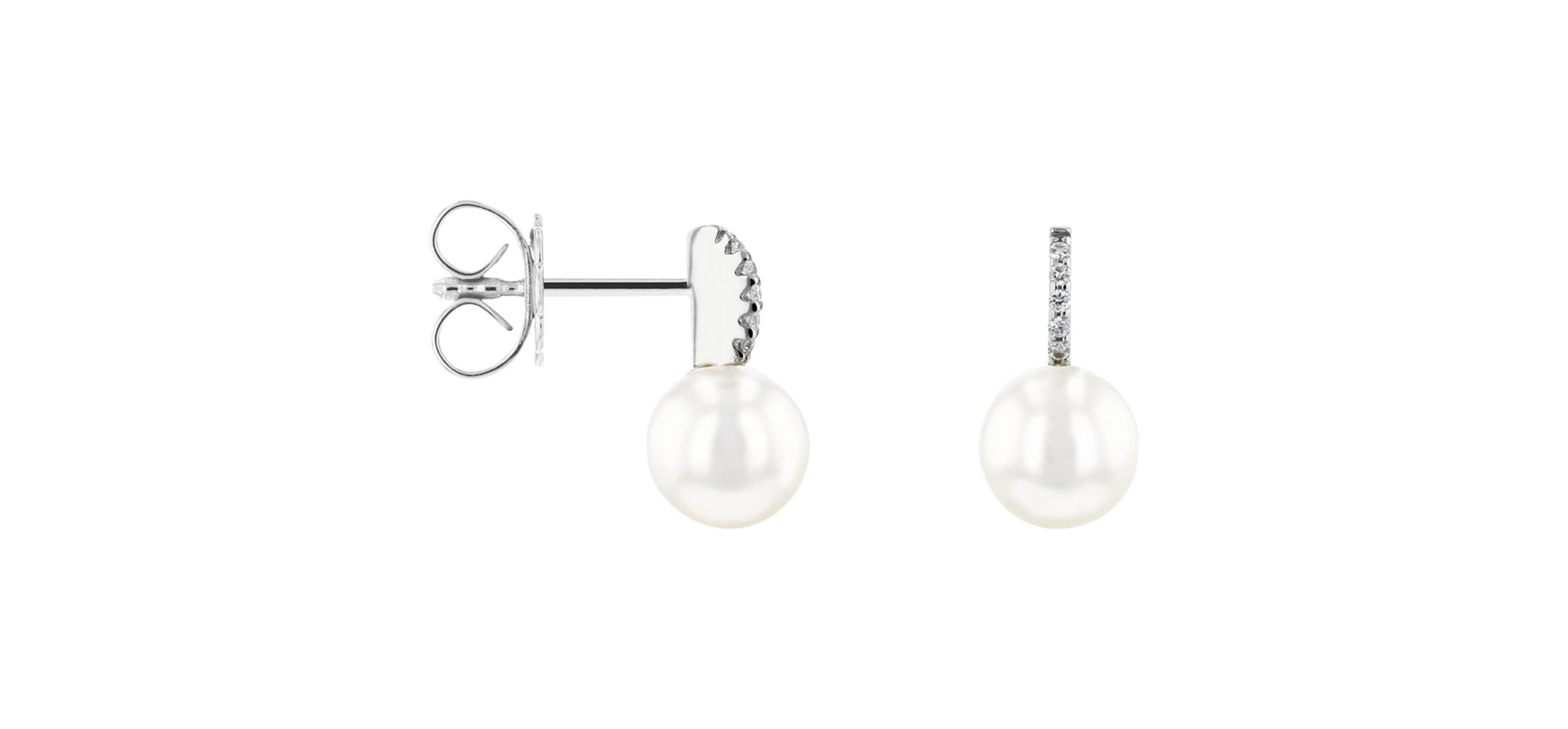 Brogle Classic freshwater pearl stud earrings Brogle Classic freshwater pearl stud earrings