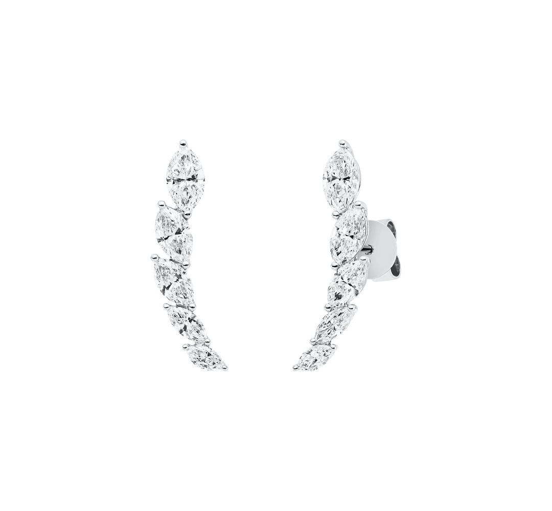 Brogle Classic diamond stud earrings