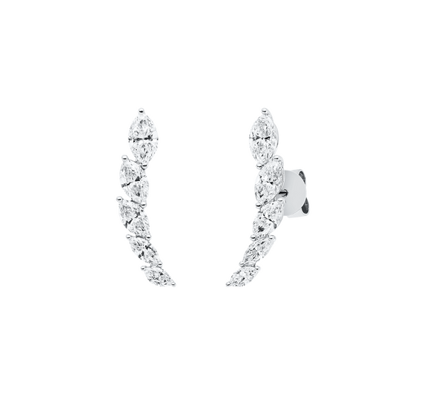 Brogle Classic diamond stud earrings