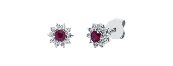 Brogle Classic ruby stud earrings Brogle Classic ruby stud earrings