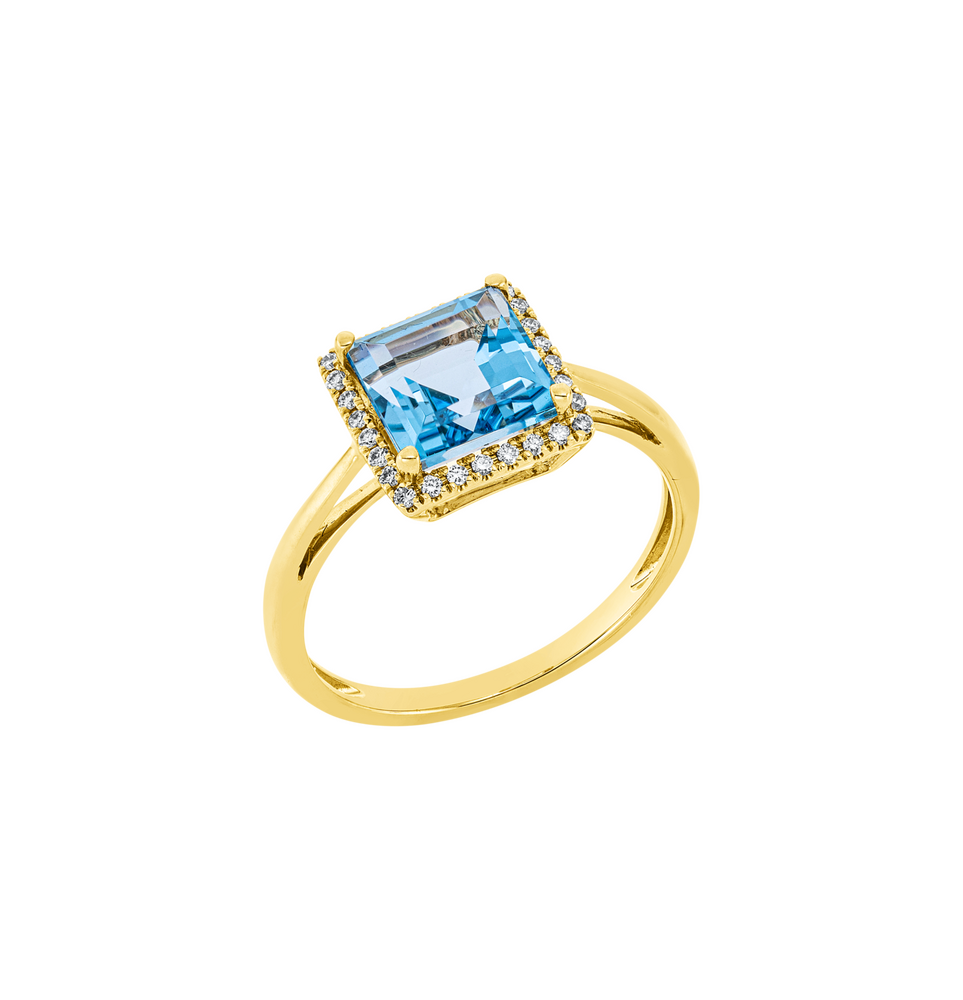 Brogle Classic topaz ring