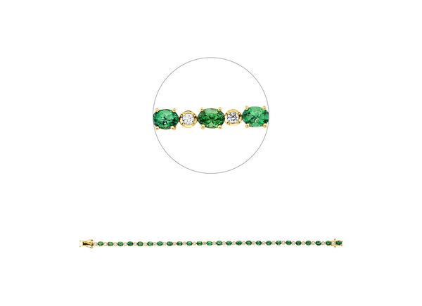 Brogle Selection Tsavolitharmband Brogle Selection Tsavolitharmband