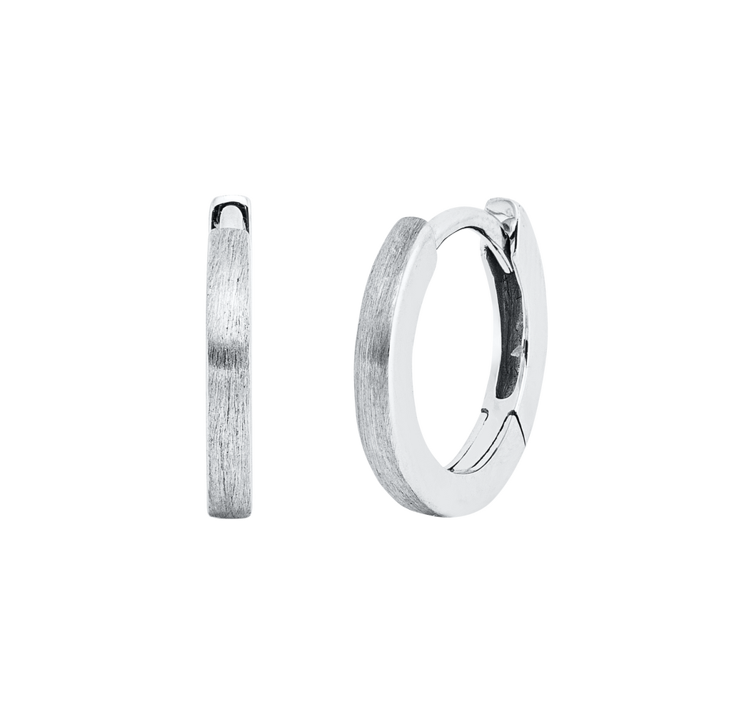 Brogle Classic gold hoop earrings