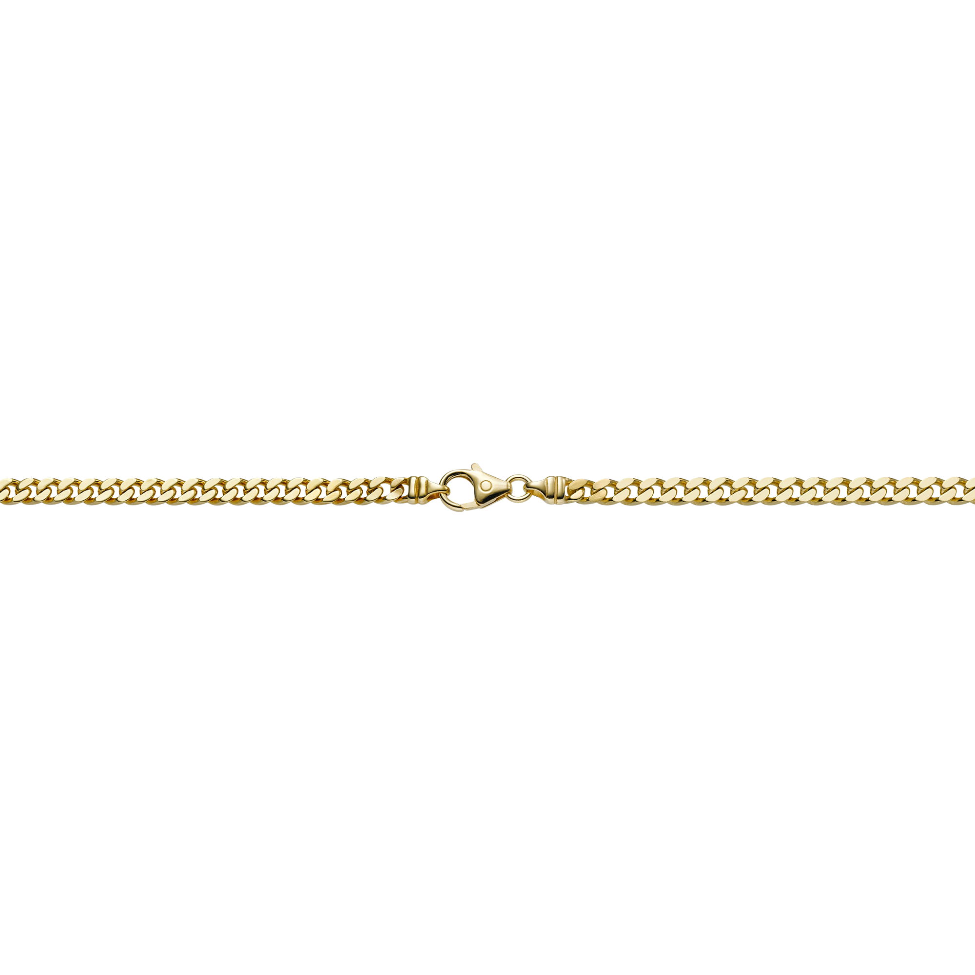 Brogle Classic curb chain 4-sided diamond-coated 4mm Brogle Classic curb chain 4-sided diamond-coated 4mm