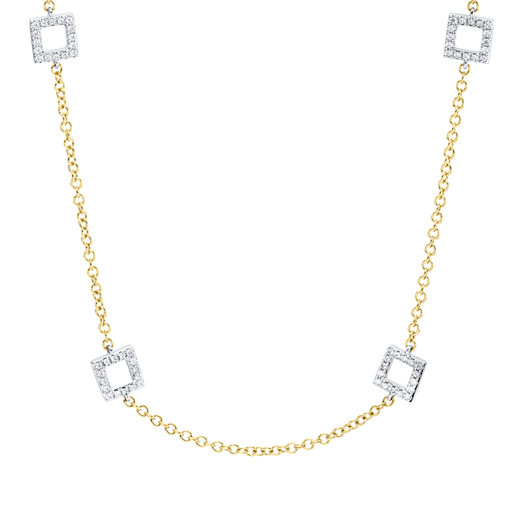 Brogle Classic Bicolor Diamantkette