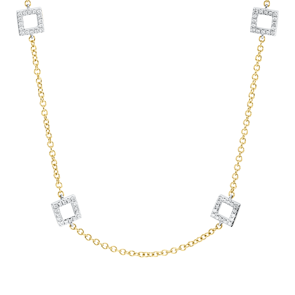 Brogle Classic Bicolor Diamantkette Brogle Classic Bicolor Diamantkette