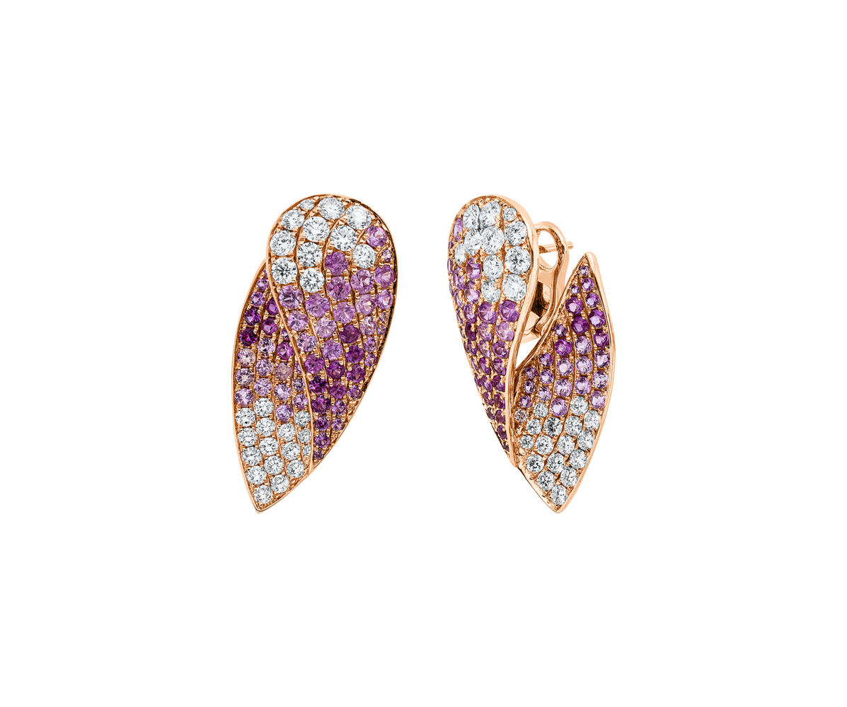 Brogle Selection Bicolor Saphircreolen