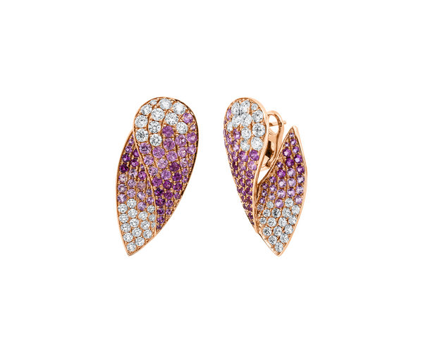 Brogle Selection Bicolor Saphircreolen