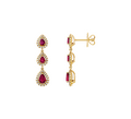 Brogle Classic ruby earrings Brogle Classic ruby earrings