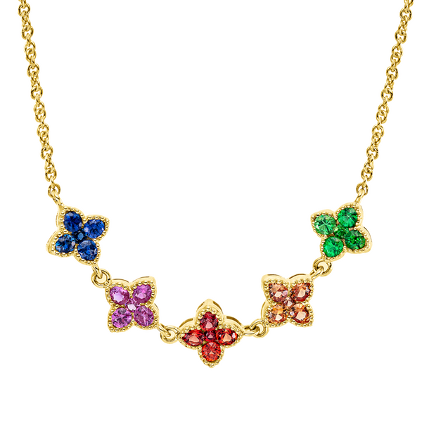 Brogle Classic necklace with sapphire pendant Brogle Classic necklace with sapphire pendant