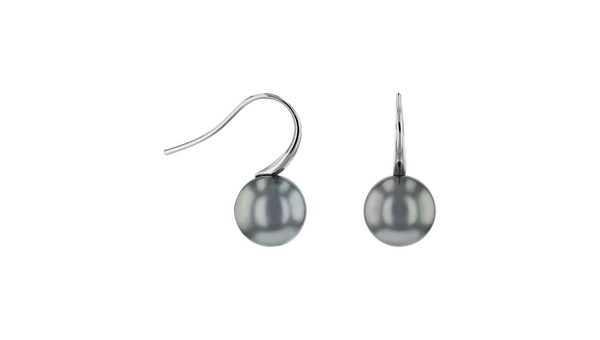 Brogle Classic Tahitian pearl earrings Brogle Classic Tahitian pearl earrings
