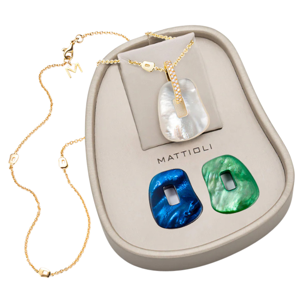 Mattioli Puzzle Halskettenbox, mittelgroß mit 3 Puzzles
