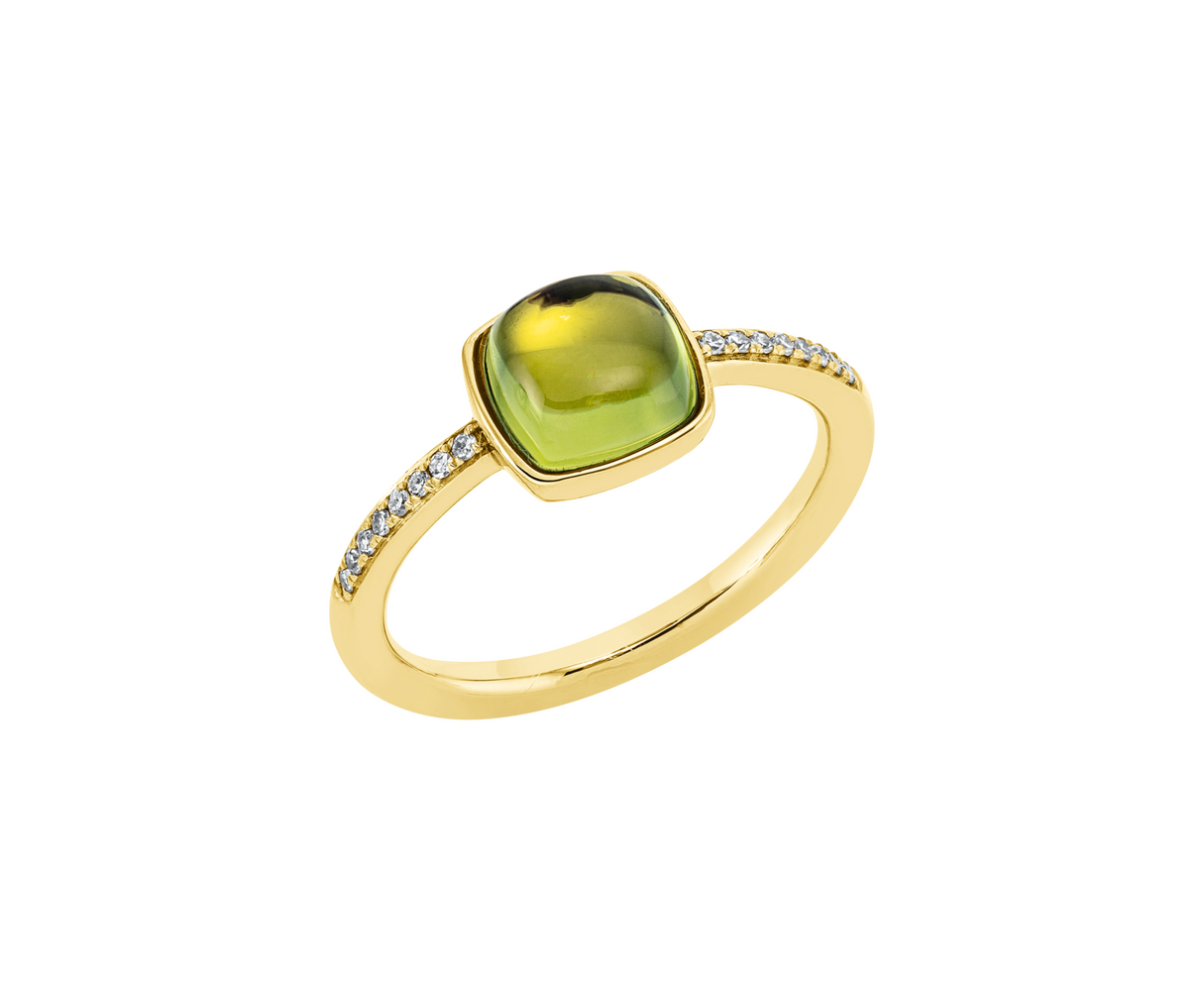 Brogle Classic peridot ring