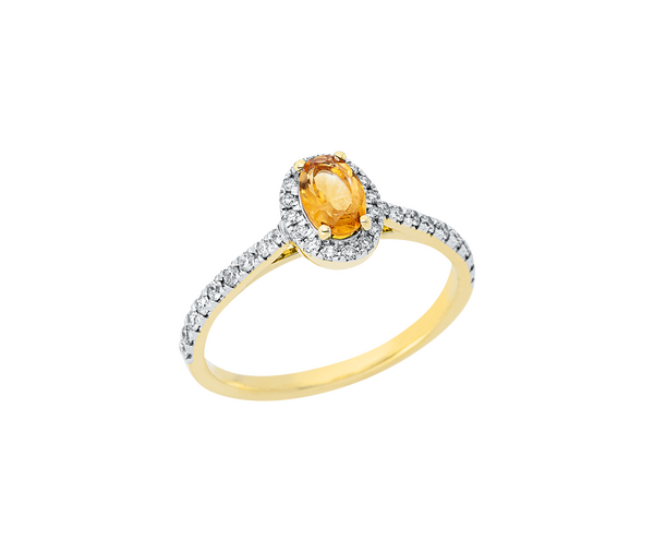 Brogle Classic citrine ring Brogle Classic citrine ring