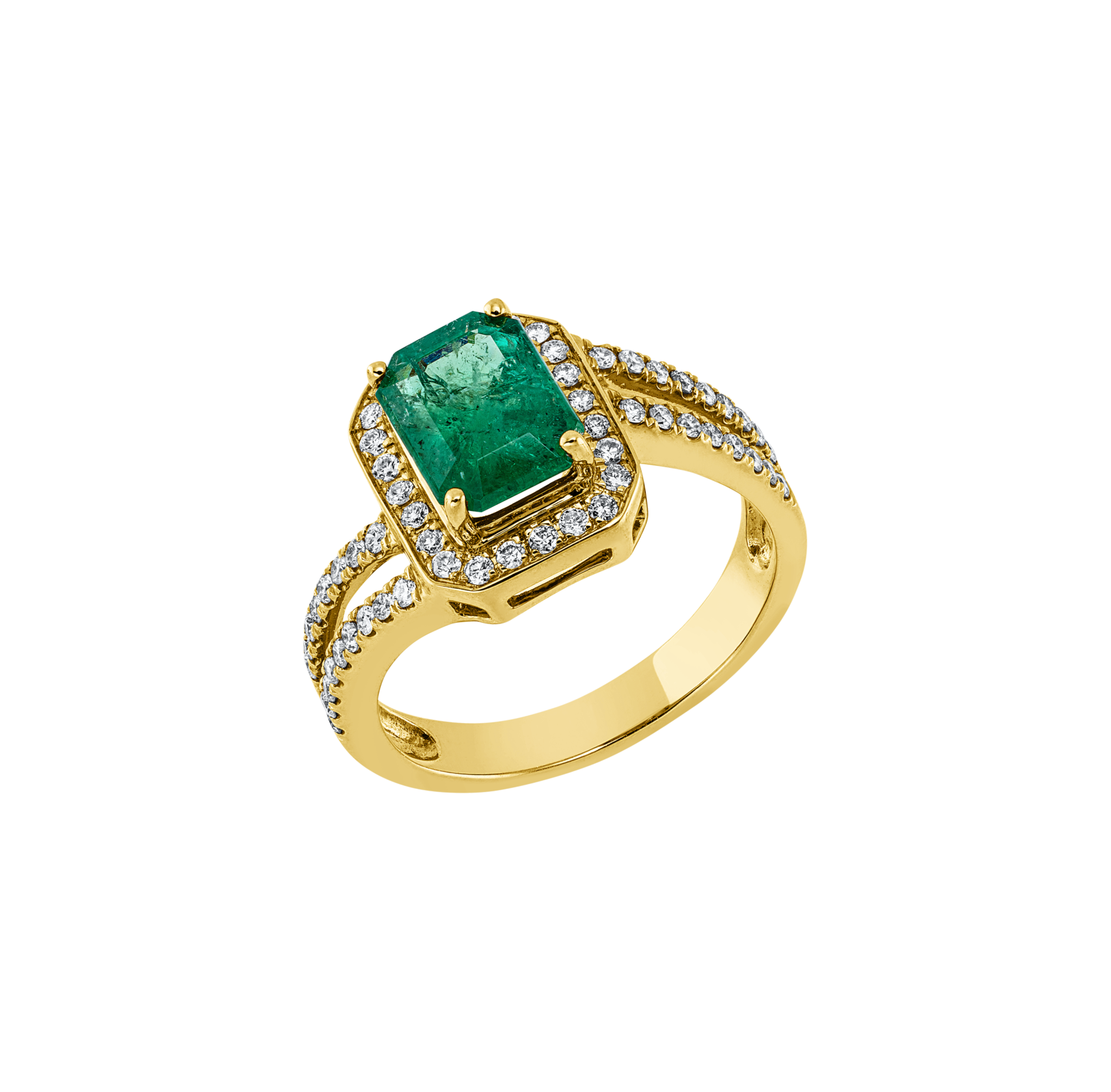 Brogle Classic emerald ring Brogle Classic emerald ring