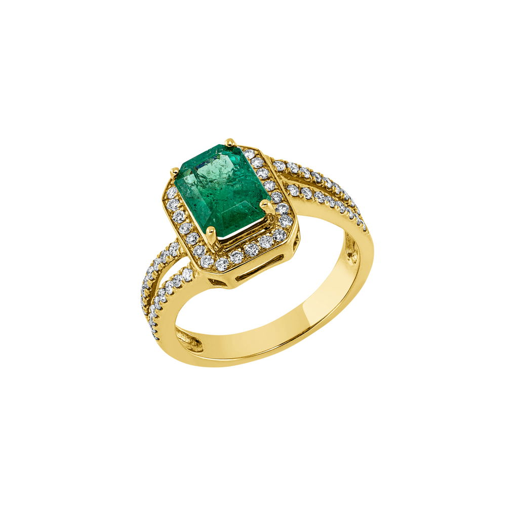 Brogle Classic emerald ring Brogle Classic emerald ring