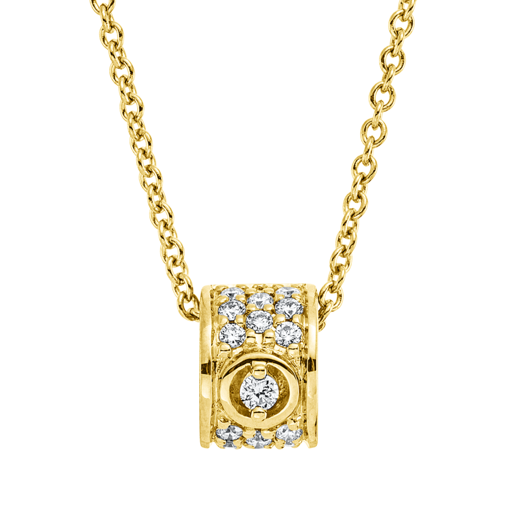 Brogle Classic necklace with diamond pendant