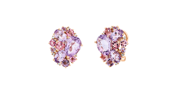 Brogle Classic colored stud earrings