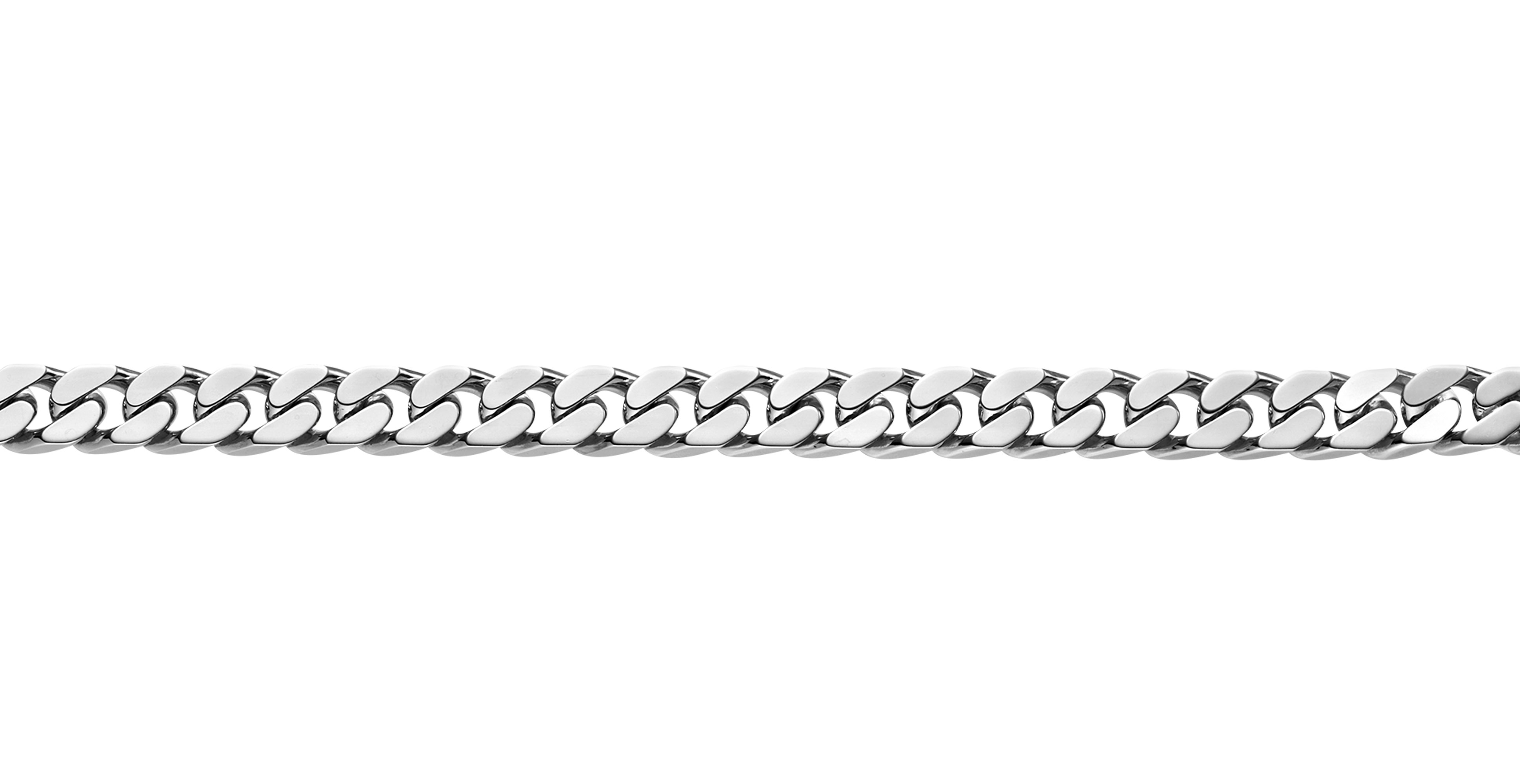 Brogle Classic Panzerarmband 4-seitig diamantiert 8mm Brogle Classic Panzerarmband 4-seitig diamantiert 8mm