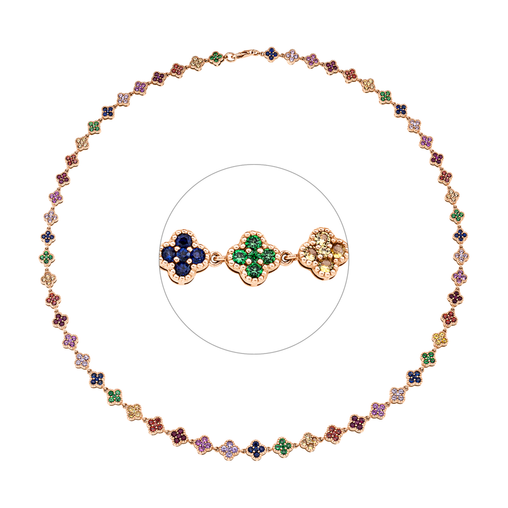 Brogle Selection sapphire necklace Rainbow