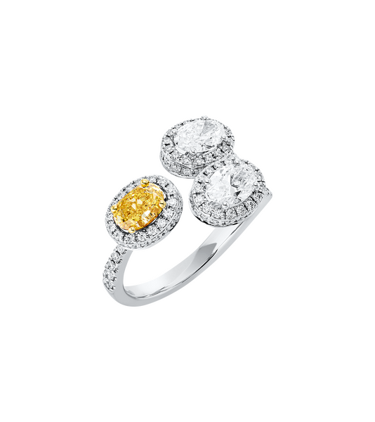 Brogle Selection Bicolor Diamantring Brogle Selection Bicolor Diamantring