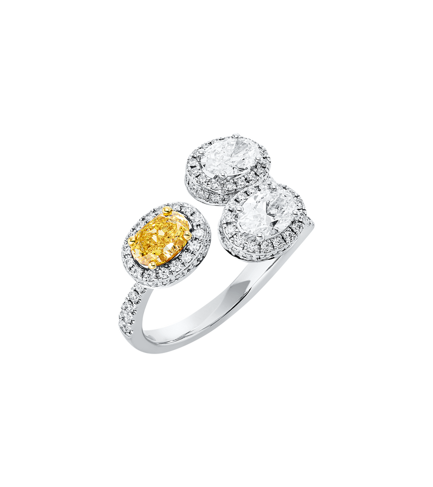 Brogle Selection Bicolor Diamantring Brogle Selection Bicolor Diamantring