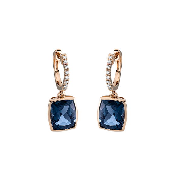 Brogle Classic topaz earrings