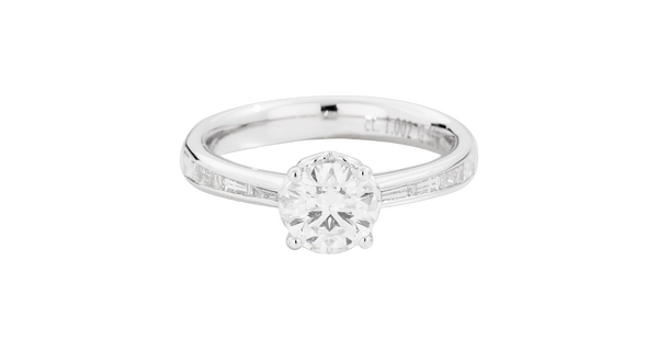 Recarlo Anniversary Solitaire Ring