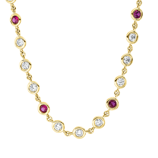Brogle Selection ruby necklace