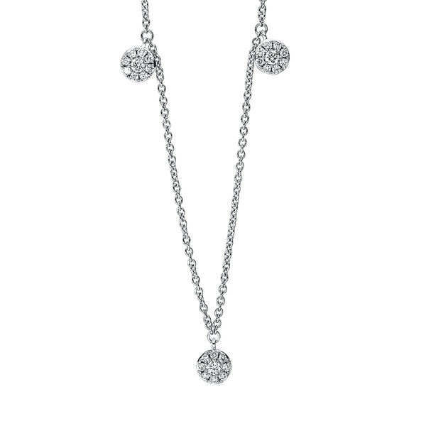 Brogle Classic necklace with diamond pendant Brogle Classic necklace with diamond pendant