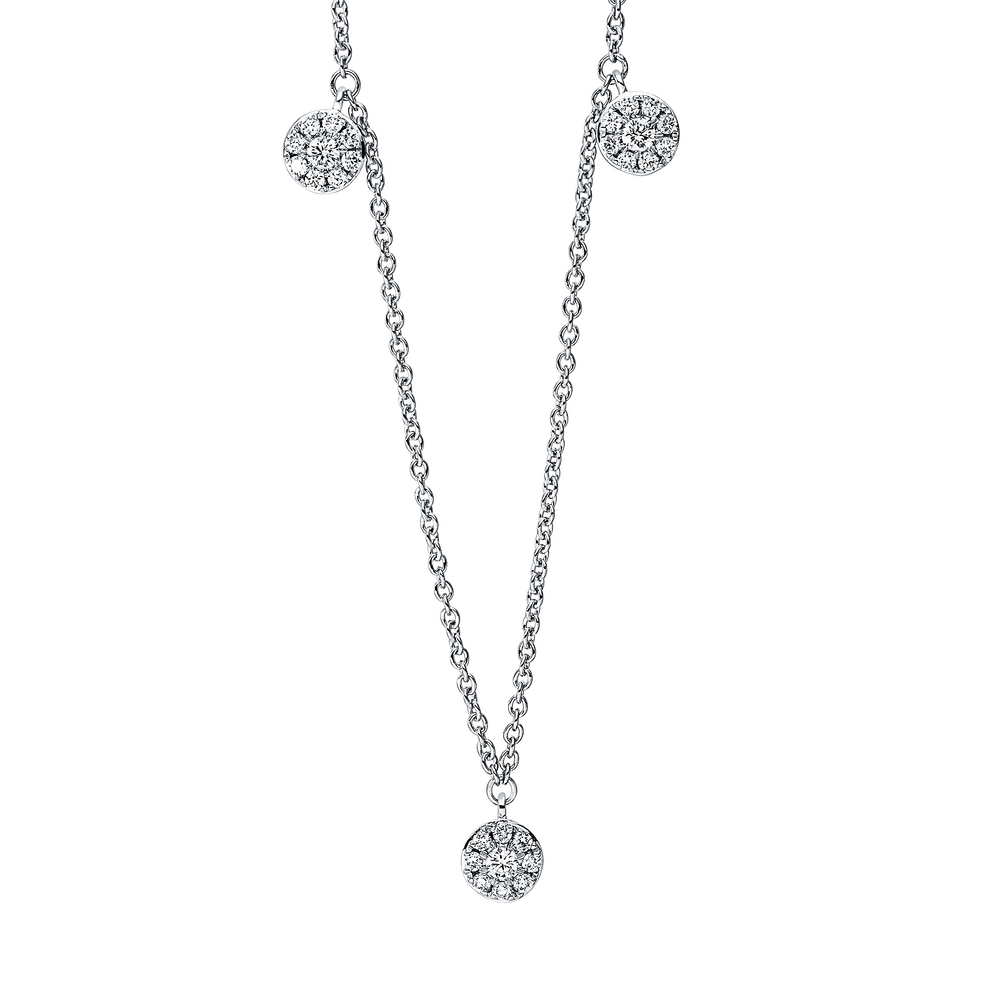 Brogle Classic necklace with diamond pendant Brogle Classic necklace with diamond pendant