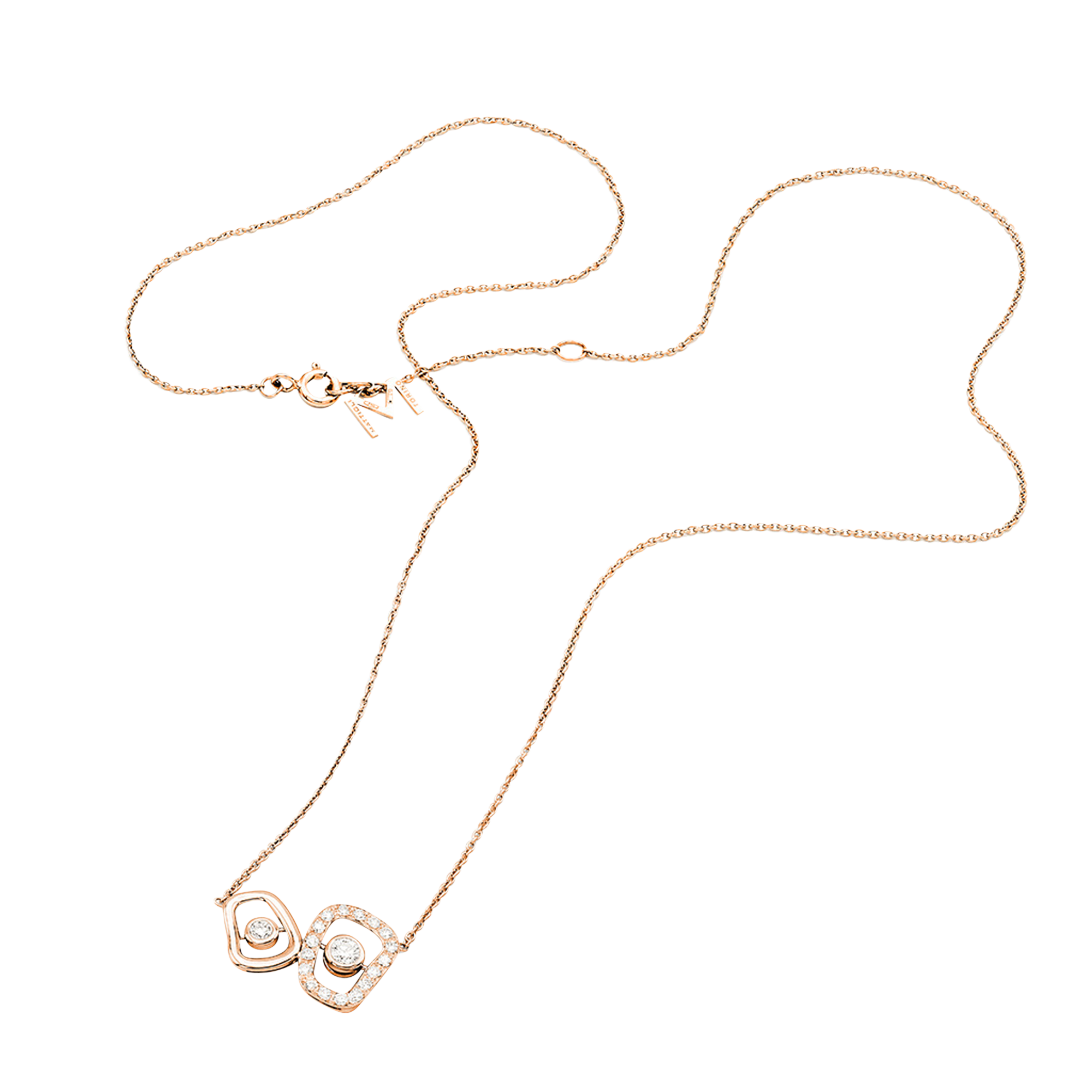 Mattioli Puzzle Diamonds necklace with pendant Mattioli Puzzle Diamonds necklace with pendant