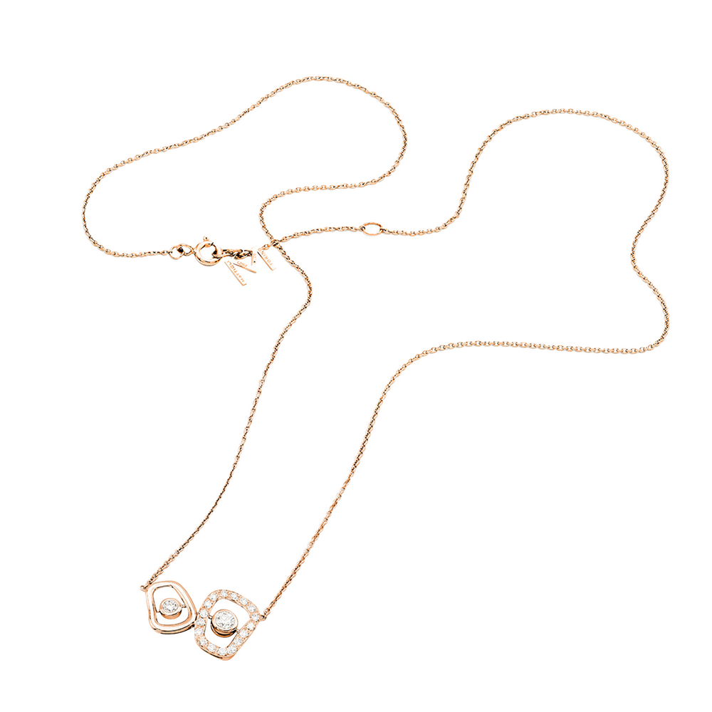 Mattioli Puzzle Diamonds necklace with pendant Mattioli Puzzle Diamonds necklace with pendant