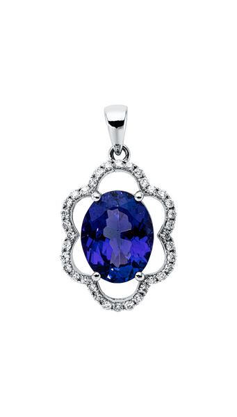Brogle Classic tanzanite pendant