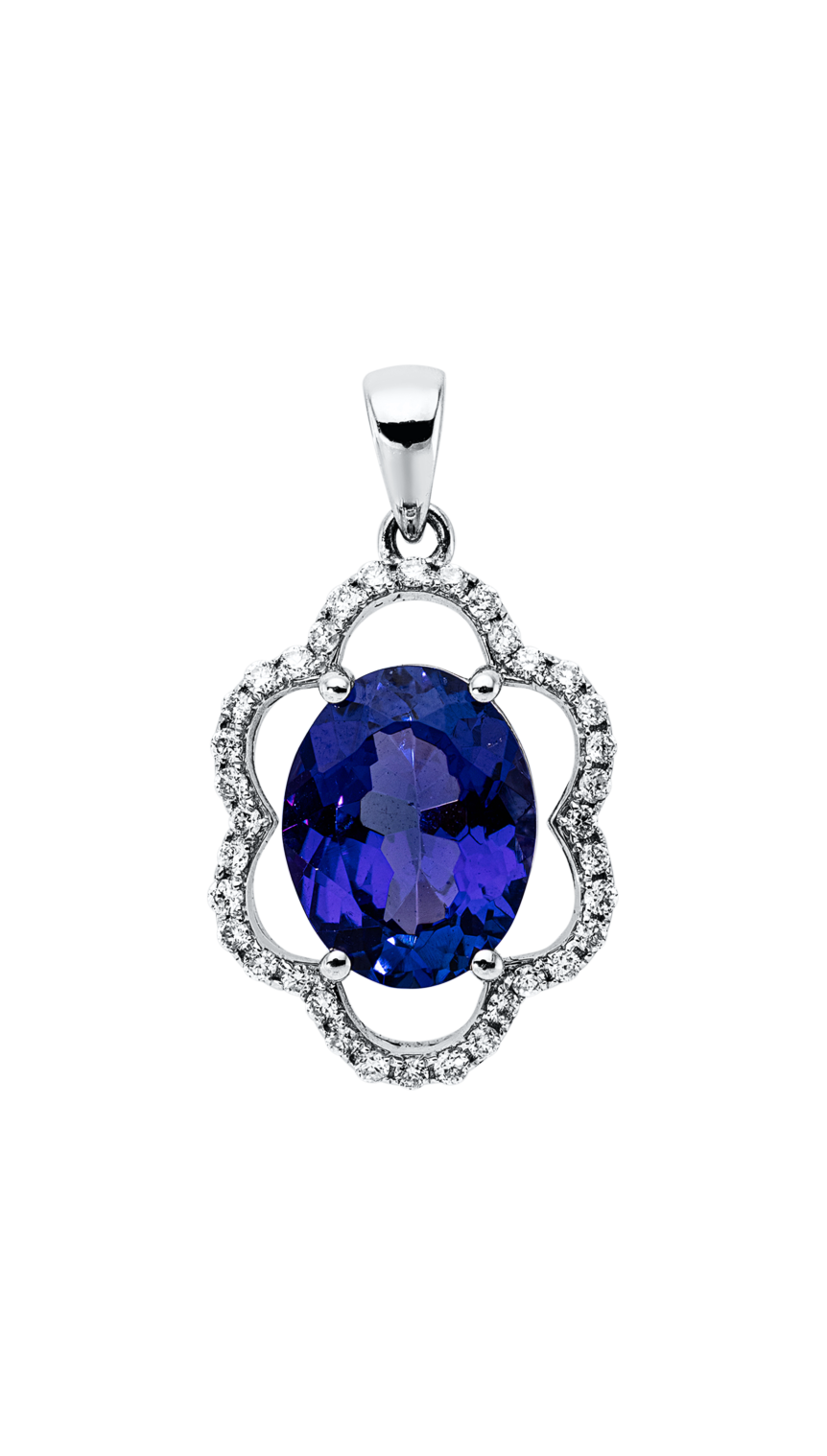 Brogle Classic tanzanite pendant Brogle Classic tanzanite pendant